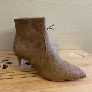 NWT Express Faux Croc Booties